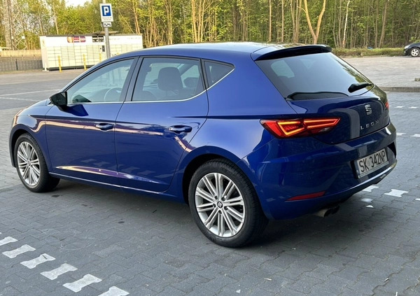 Seat Leon cena 49500 przebieg: 180000, rok produkcji 2018 z Katowice małe 154